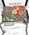 Клатч Gucci Dionysus GG Blooms Mini Chain Bag